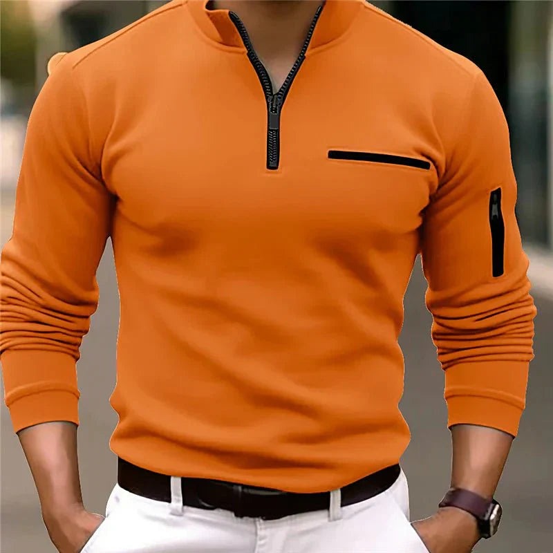 Robin - Long-Sleeve Polo Shirt